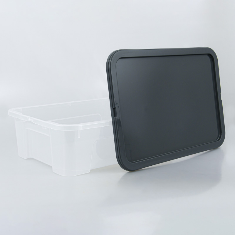 Lot de 3 boites 'Viewbox' 25L transparentes