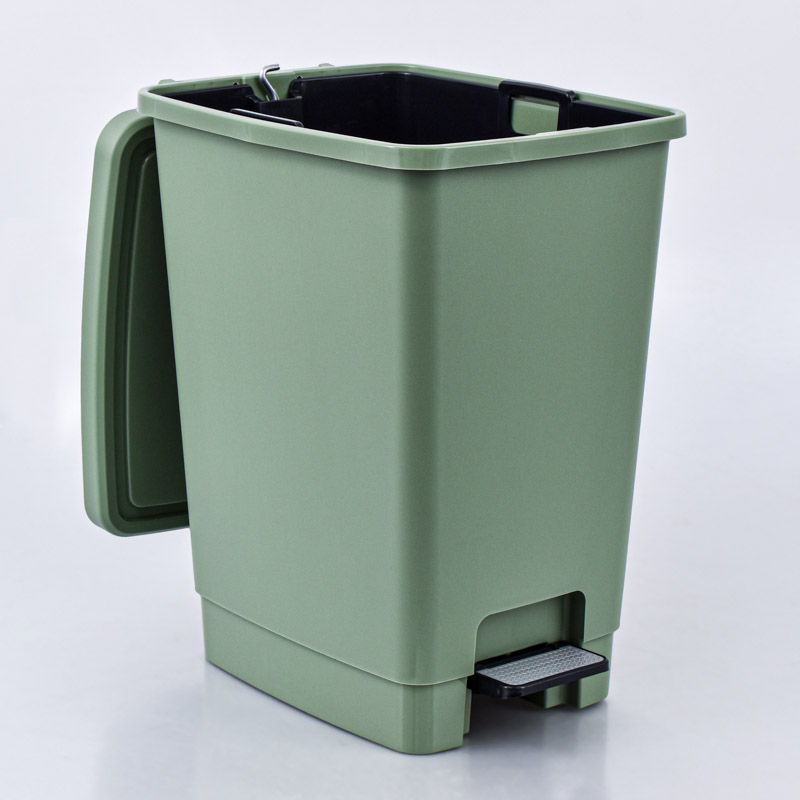 Poubelle avec bac 'Bucket' vert 30L 