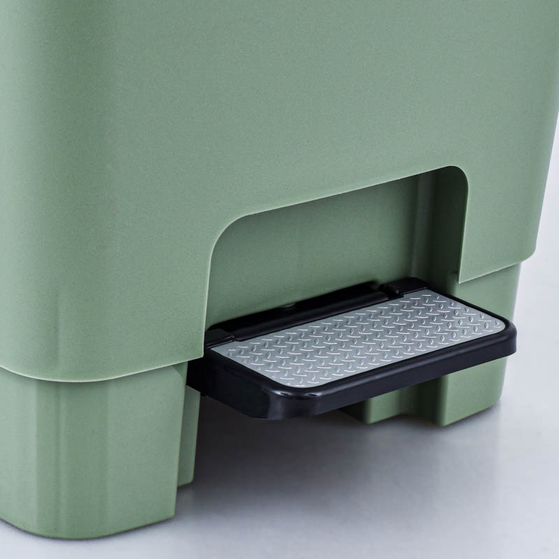 Poubelle avec bac 'Bucket' vert 30L 