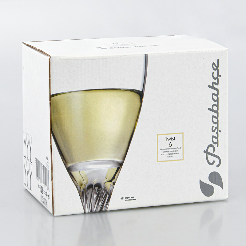 6 verres à eau 'Twist' 20cl