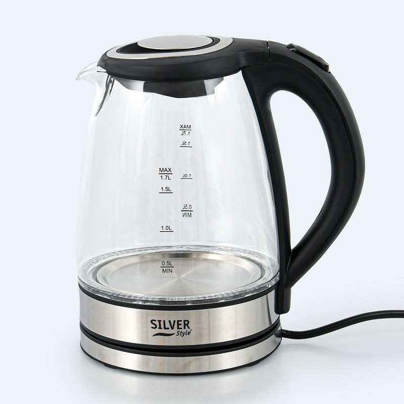 Bouilloire en verre 1.7L