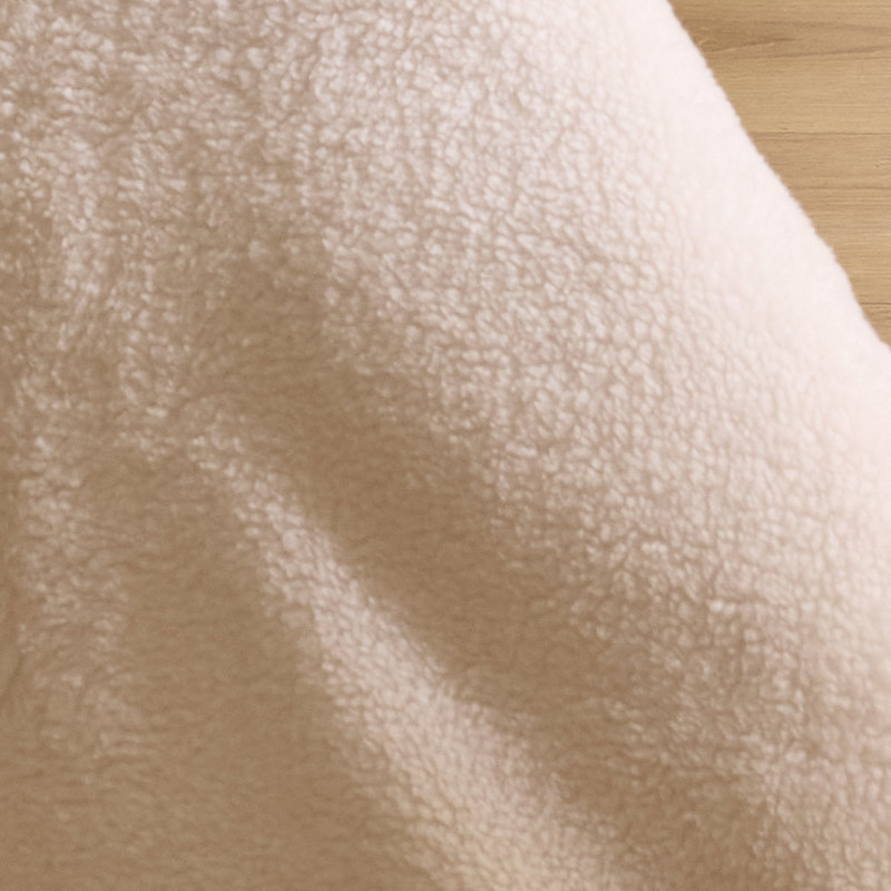 Parure de lit sherpa 'Teddy' écru