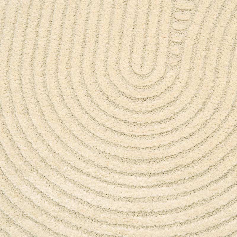 Tapis motifs ponts 'Ness' crème