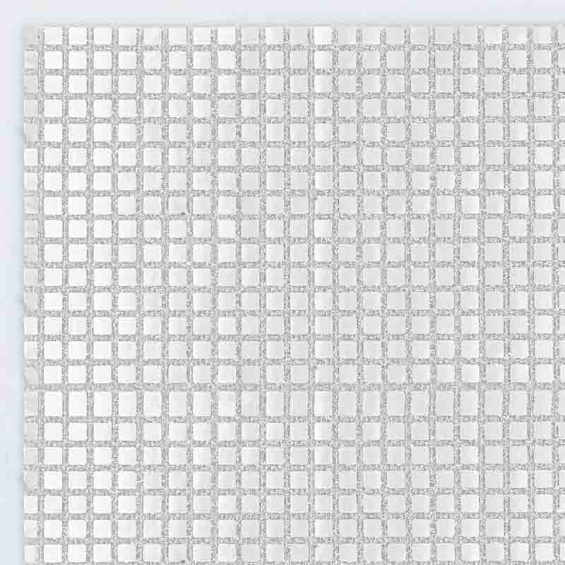 Chemin de table disco argenté