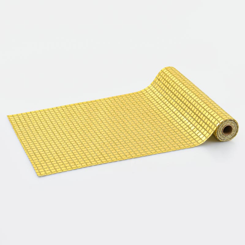 Chemin de table disco doré