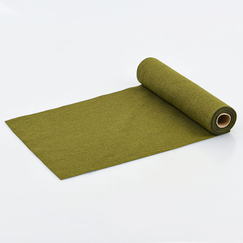 Chemin de table 'Serenity' vert