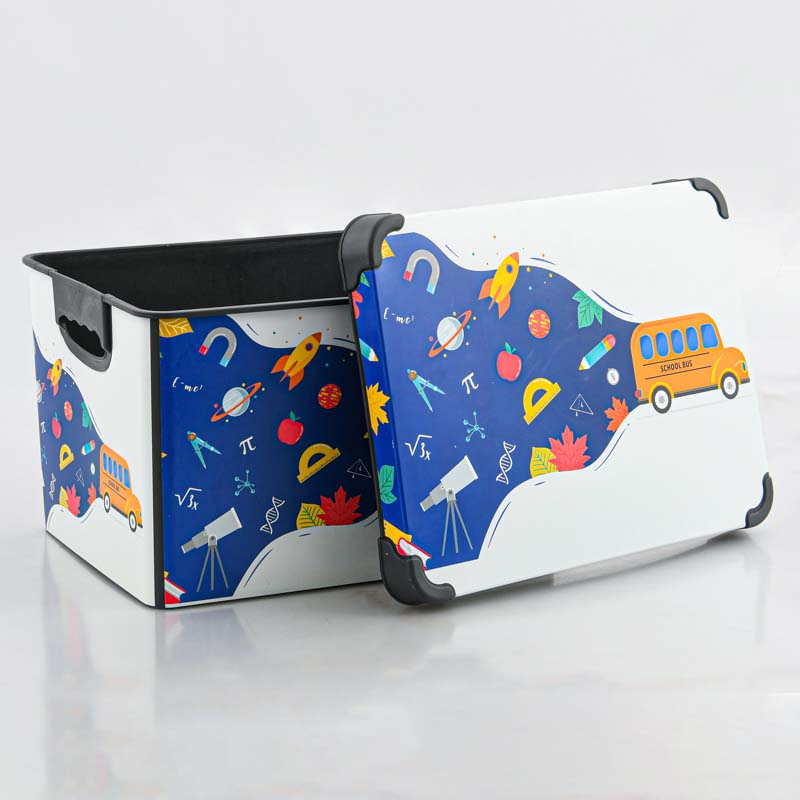 Boîte de rangement 'Back to school'