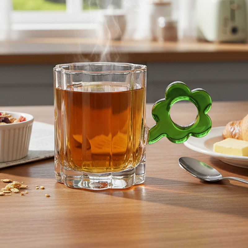 Mug 'Lumifleur' vert