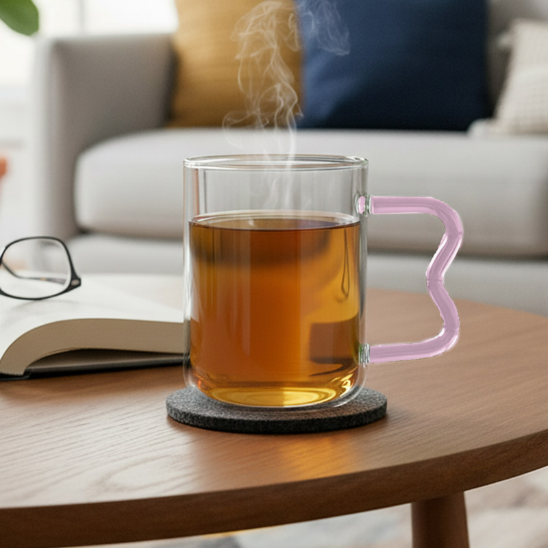 Mug 'Curvo' rose