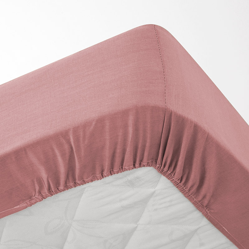 Drap housse 'Dream' rose framboise