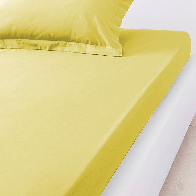 Drap housse 'Dream' jaune