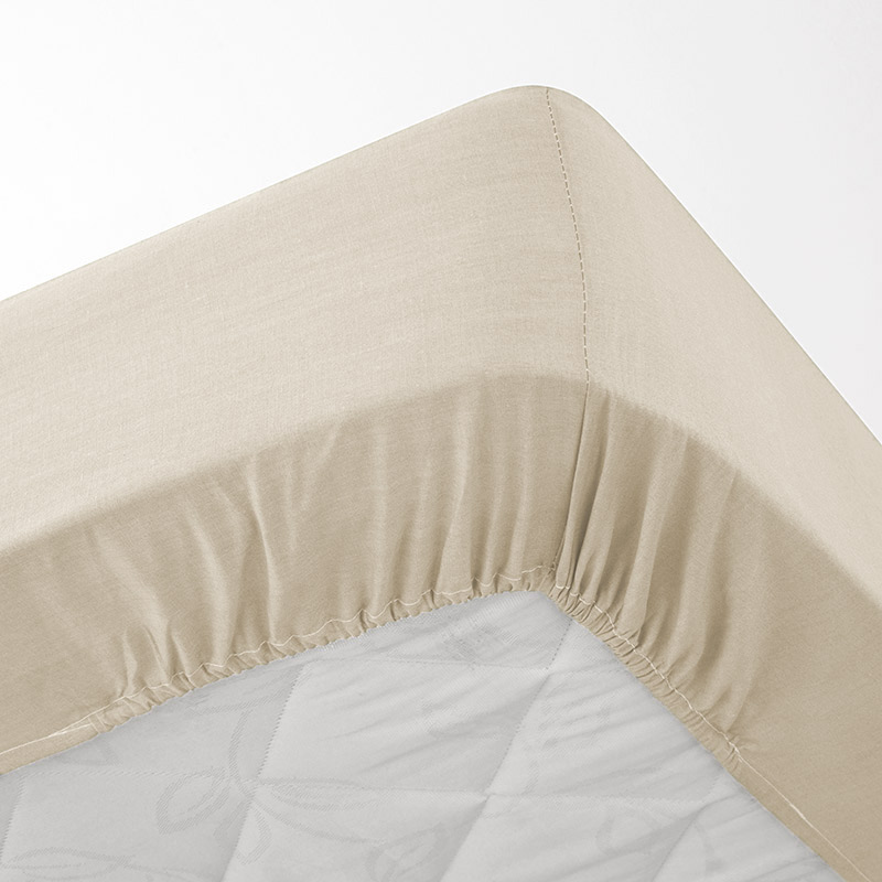 Drap housse 'Dream' ficelle