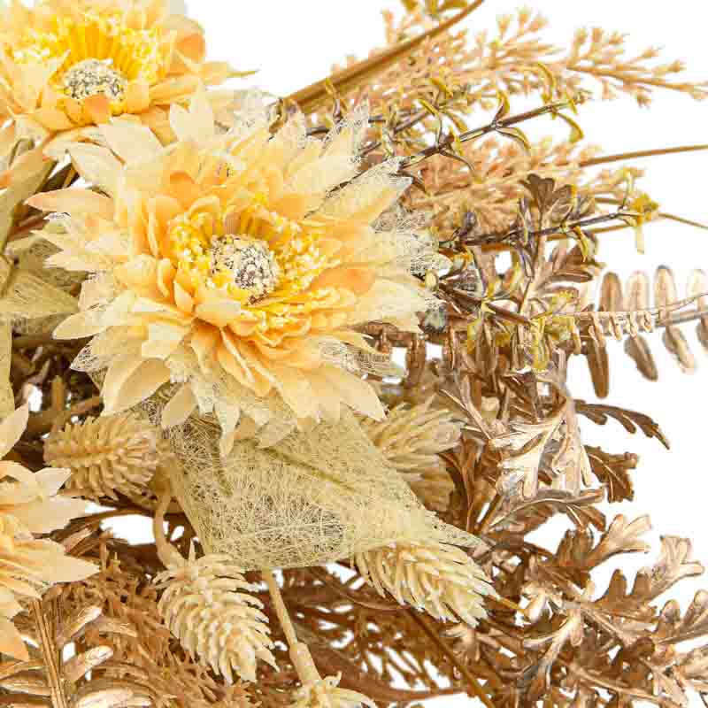 Bouquet de gerbera 'Douces Rêveries' doré