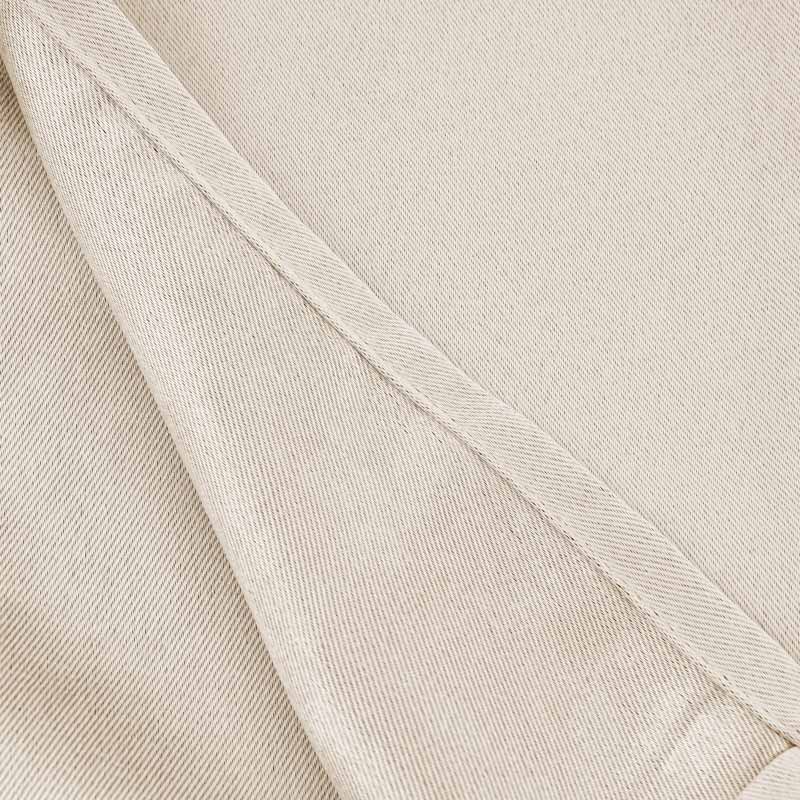 Rideau semi occultant beige