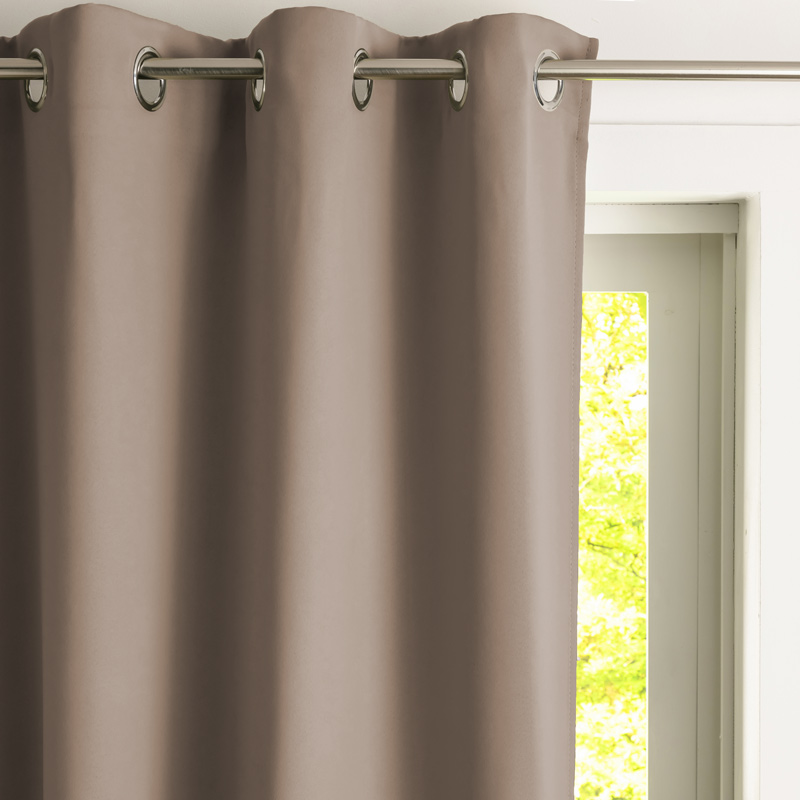 Rideau semi occultant ficelle