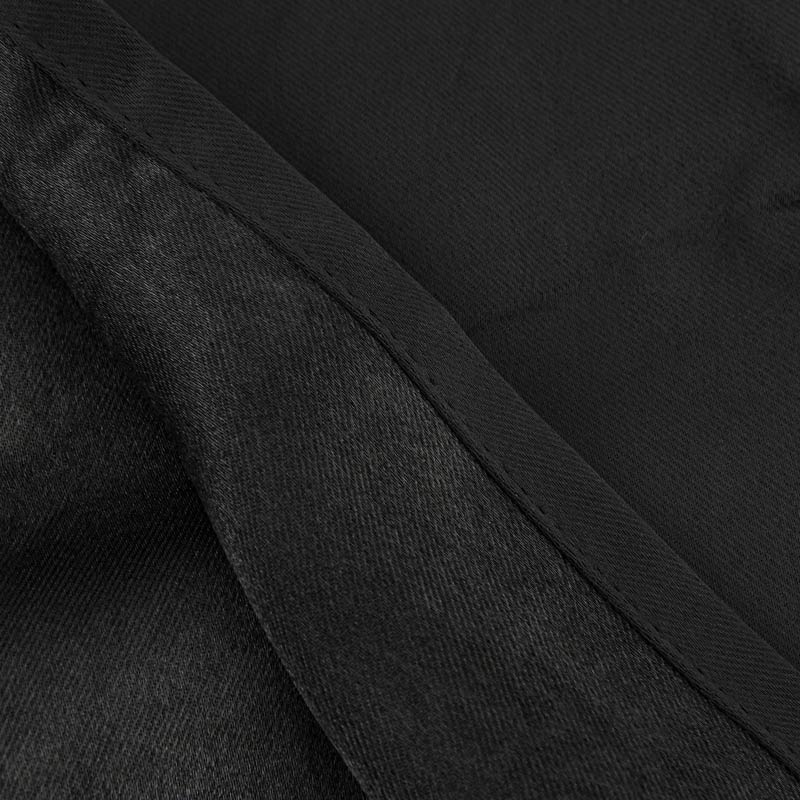 Rideau semi occultant noir