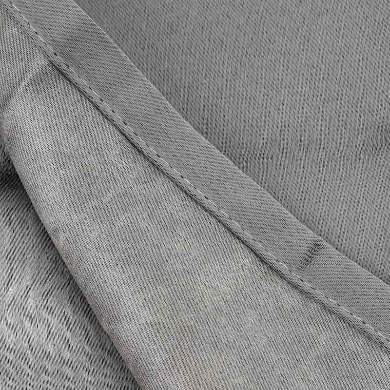 Rideau semi occultant gris clair