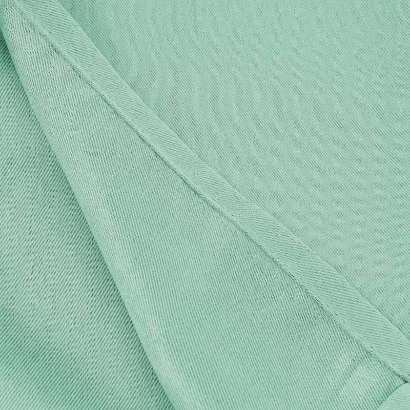 Rideau semi occultant vert menthe