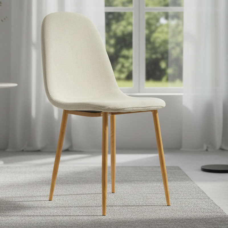 Chaise 'Coralie' beige