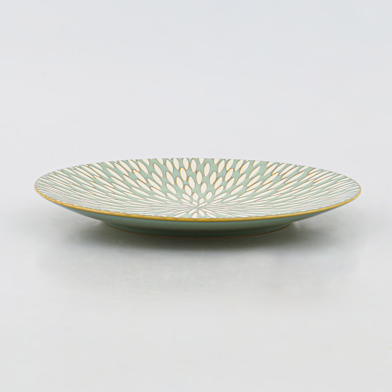 Assiette à dessert 'Serena' verte