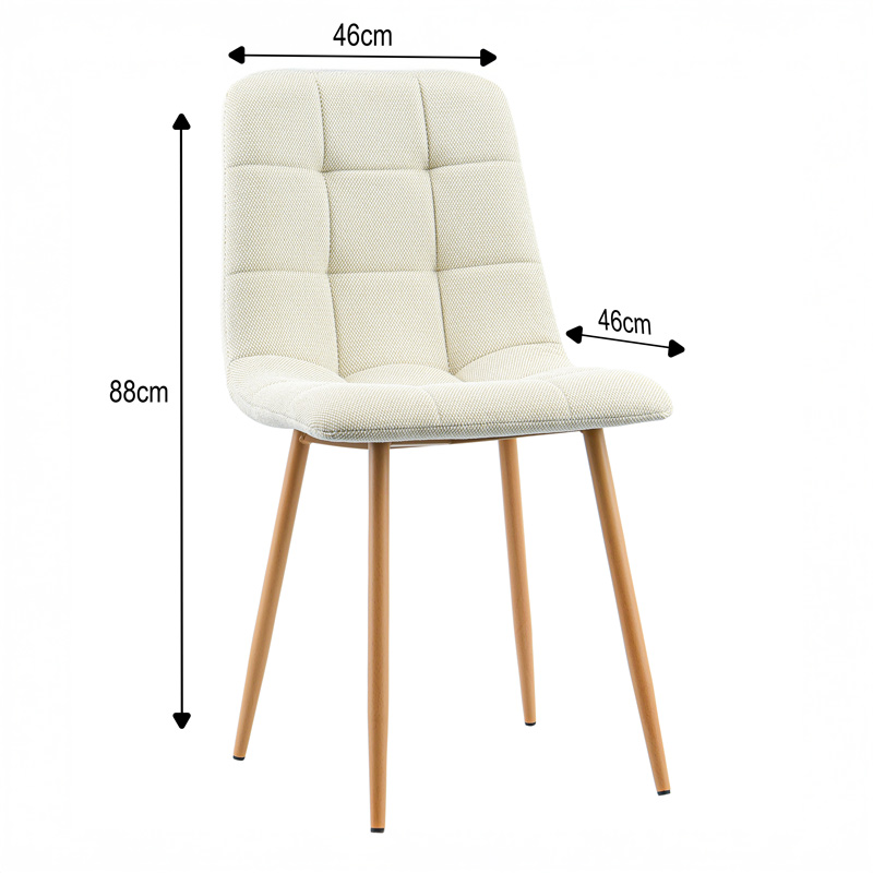 Chaise 'Almyre' beige