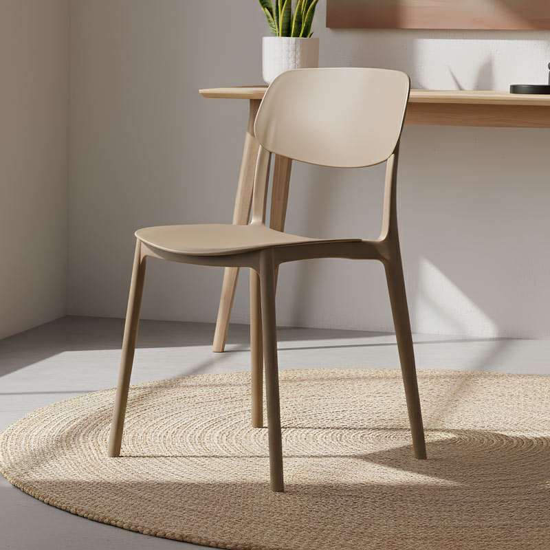 Chaise 'Celia' taupe