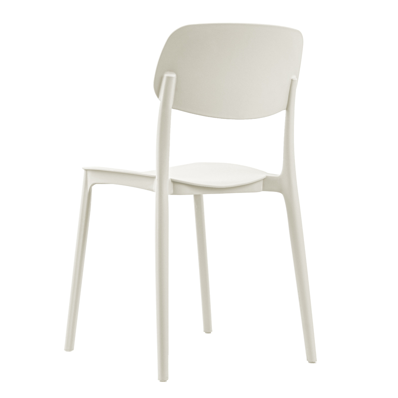 Chaise 'Celia' ivoire