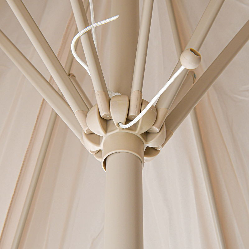 Parasol droit inclinable 'Andres'