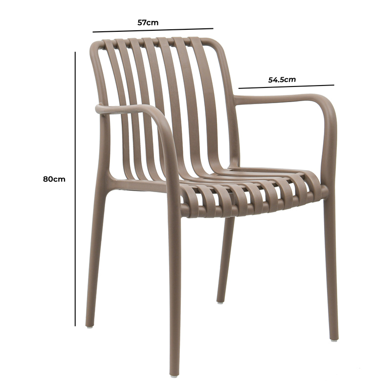 Chaise de jardin 'Palmaria' gris