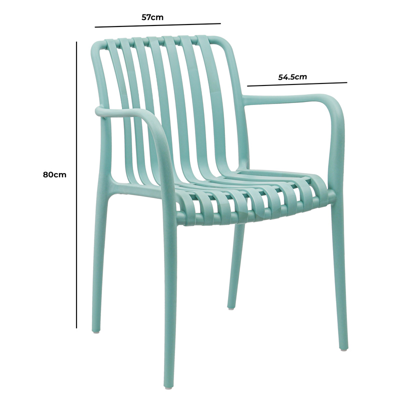 Chaise de jardin 'Palmaria' vert