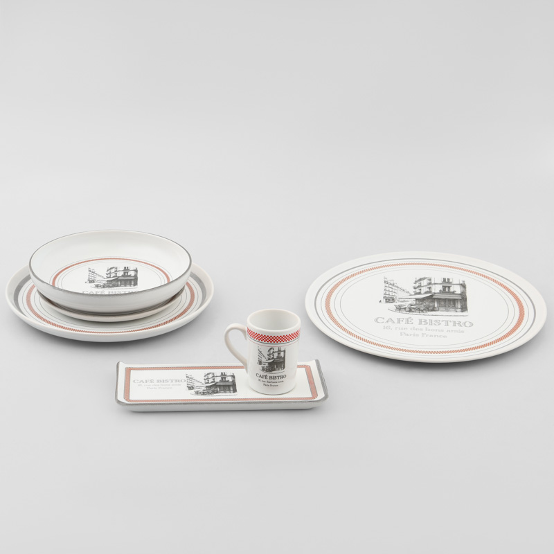 Assiette multiusage 'Café Bistro' 