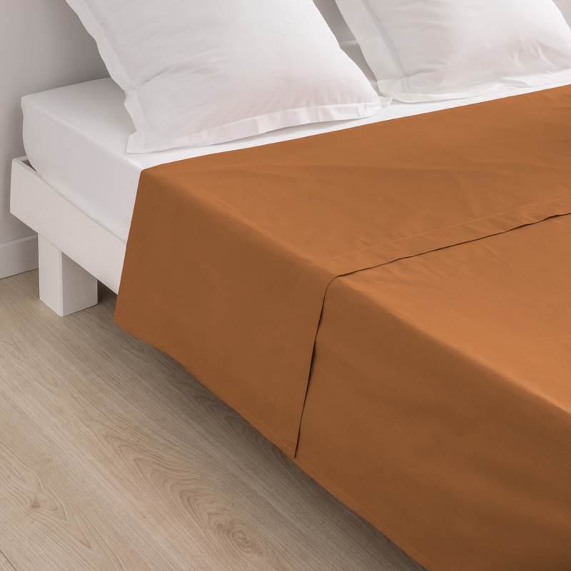 Drap plat 'Dream' terra
