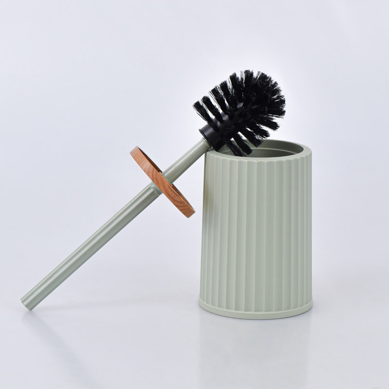Brosse WC avec support 'Coliseum' vert d'eau 