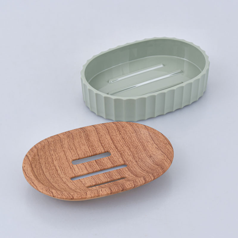 Porte savon 'Coliseum' couleur vert d'eau
