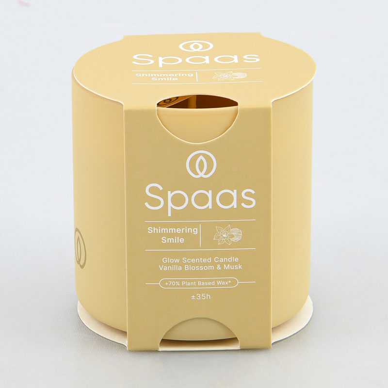 Bougie parfumée 'Glow' fleur de vanille 