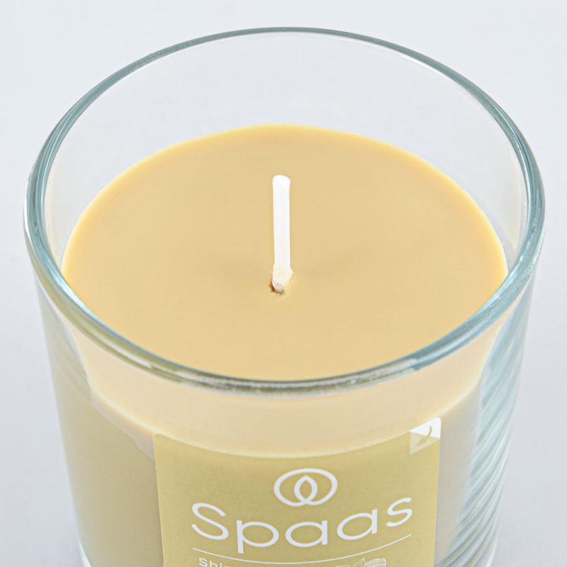 Bougie parfumée fleur de vanille et musc