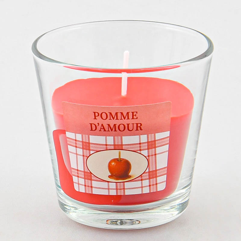 Bougie parfumée 'Pomme d'Amour' 