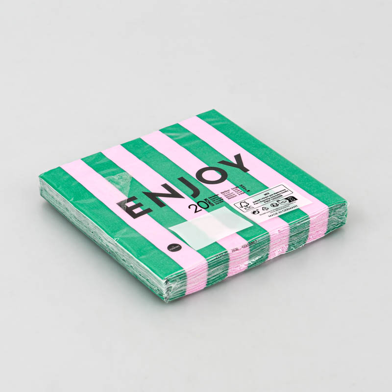 Lot de 20 serviettes 'Enjoy'