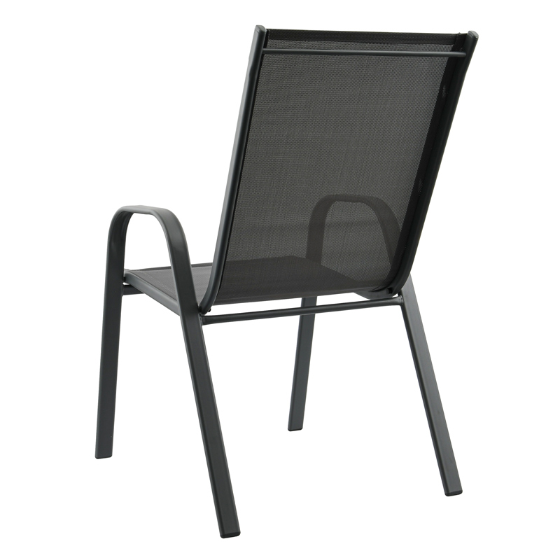 Chaise de jardin 'Formentera' gris anthracite