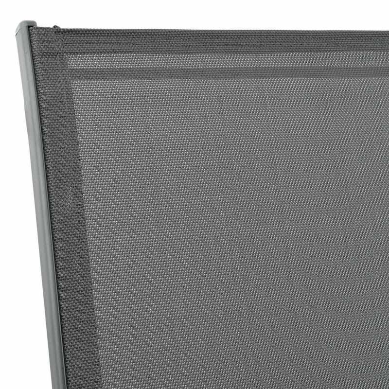 Chaise de jardin 'Formentera' gris anthracite