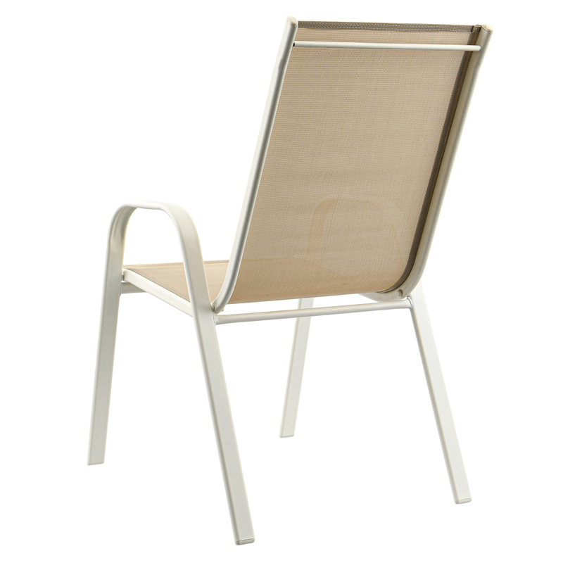 Chaise de jardin 'Formentera' couleur taupe