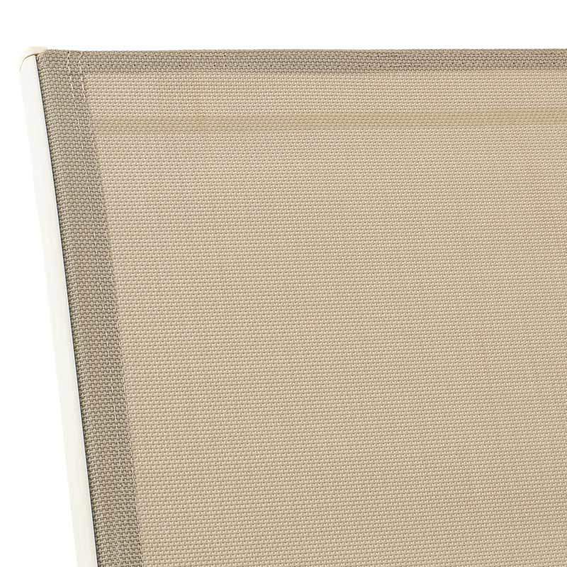 Chaise de jardin 'Formentera' couleur taupe