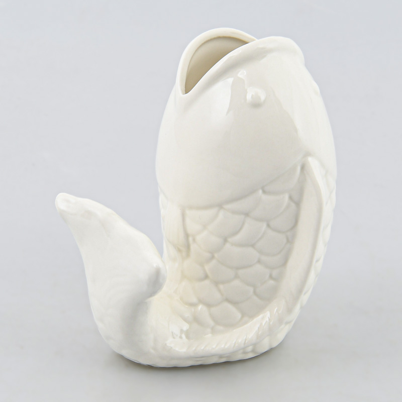 Vase poisson 'bord de mer'