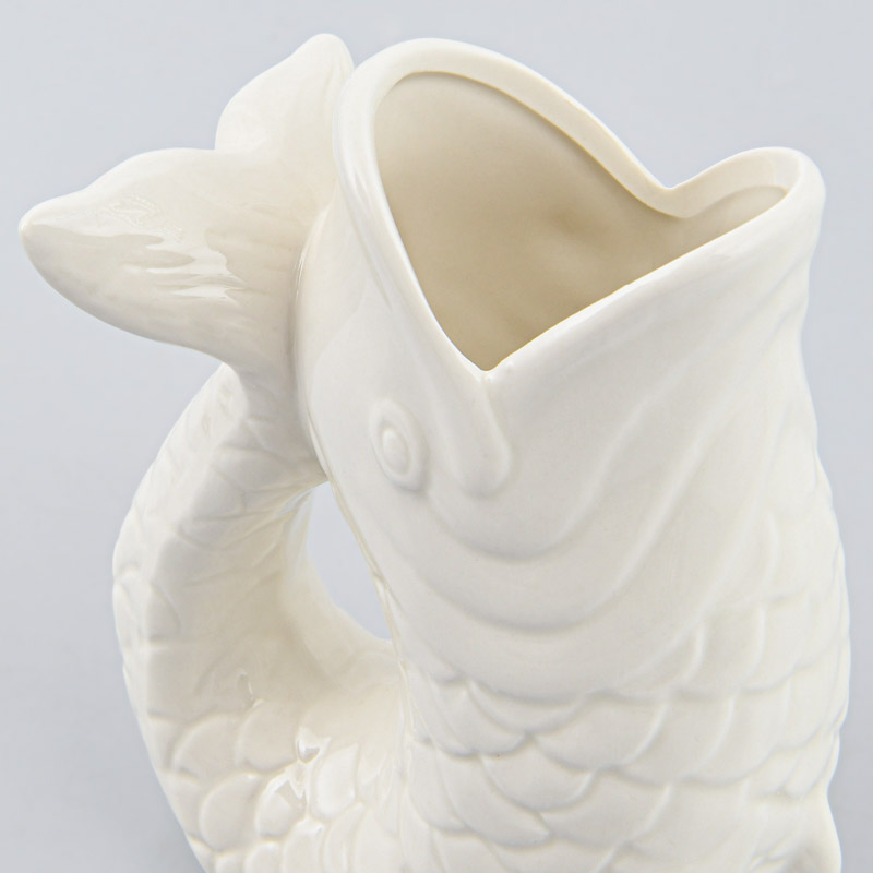 Vase poisson 'bord de mer'