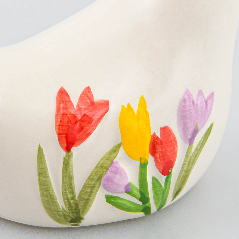 Petit oiseau décoratif à poser