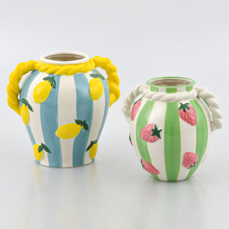 Vase citrons 'Soleil and Co'