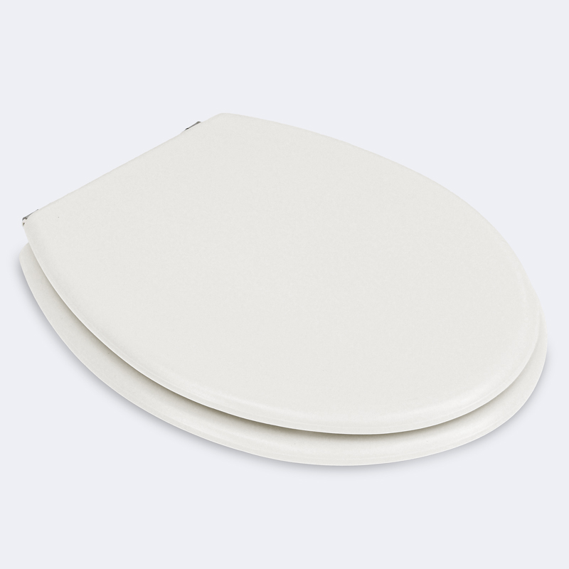 Abattant WC bambou blanc