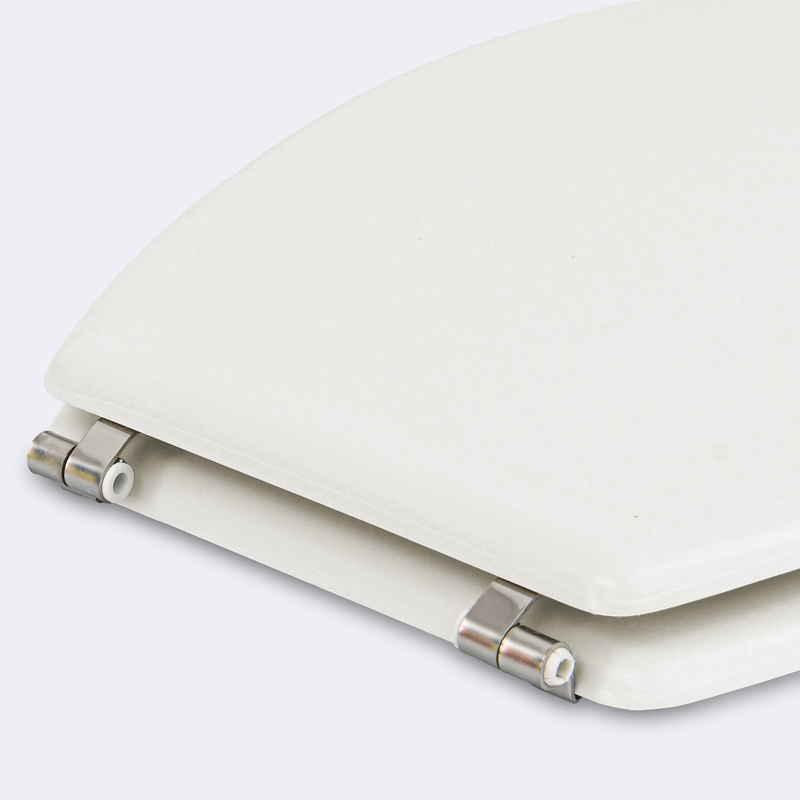 Abattant WC bambou blanc