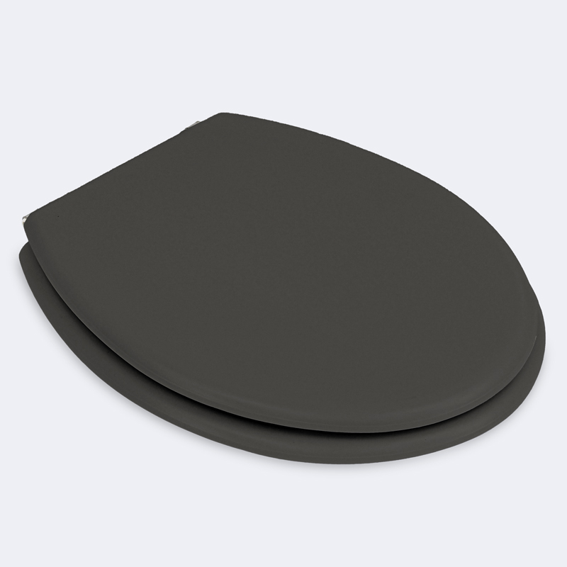 Abattant WC bambou gris foncé