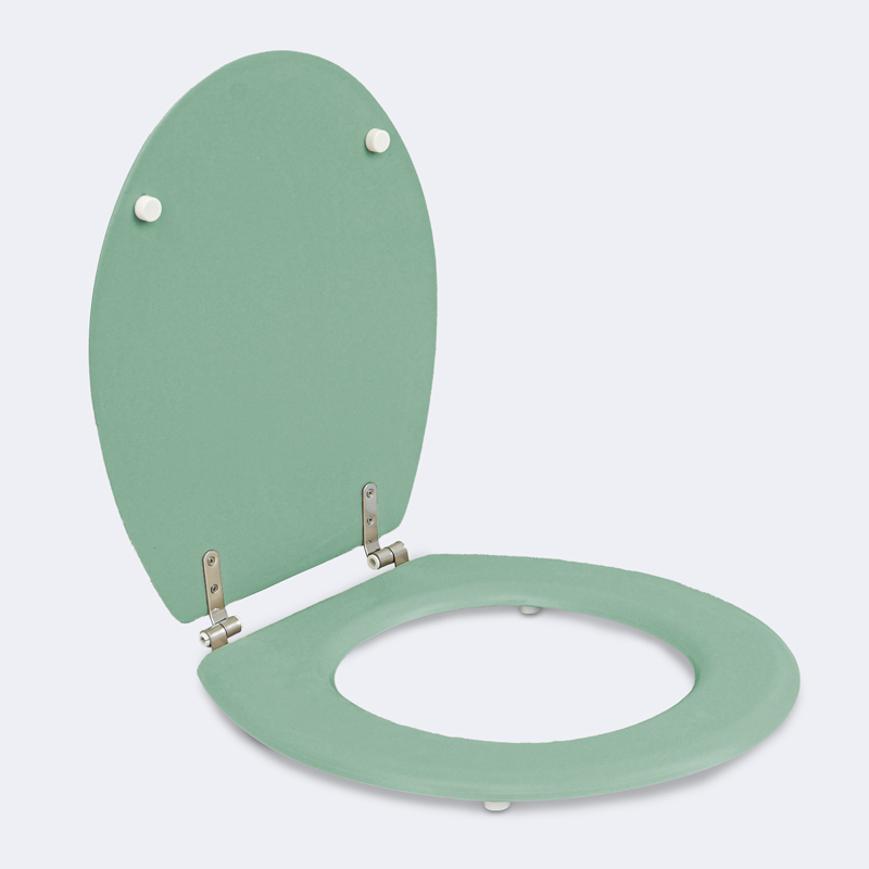 Abattant WC bambou vert sauge